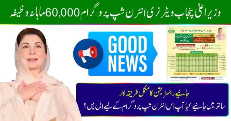 CM Punjab Announced Veterinary Internship Program 2025 August – Earn Rs. 60,000 Monthly