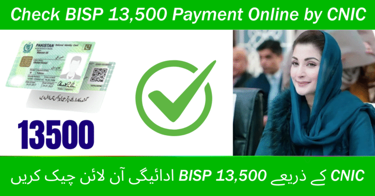 8171 Portal September 2025 – Check BISP 13,500 Payment Online by CNIC